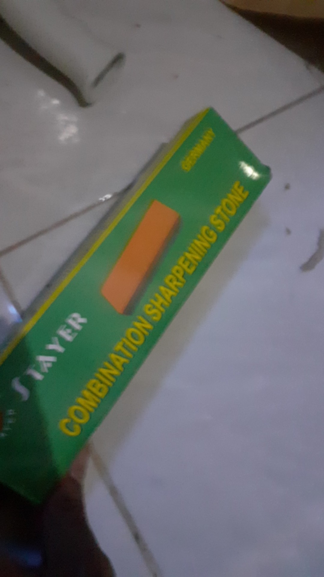 Batu Asah Pisau Grt / Stayer 8 /merek Random