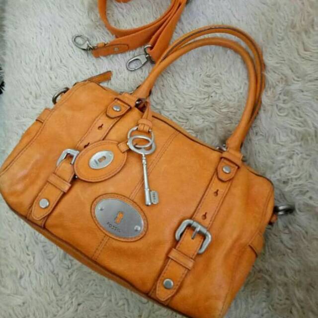 Fossil Maddox satchel Preloved/seken