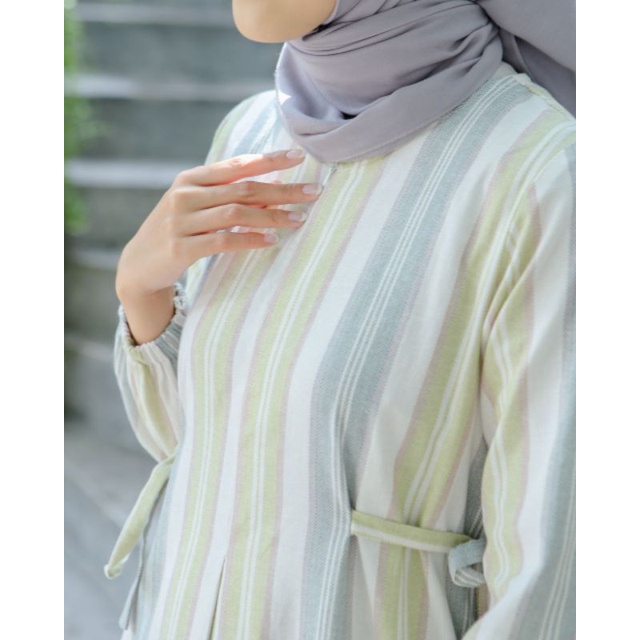 NANDA DRESS TERKINI TERBARU BY LE KHARI DRESS TERNYAMAN BAHAN OKE DRESS DENGAN HARGA TERJANGKAU