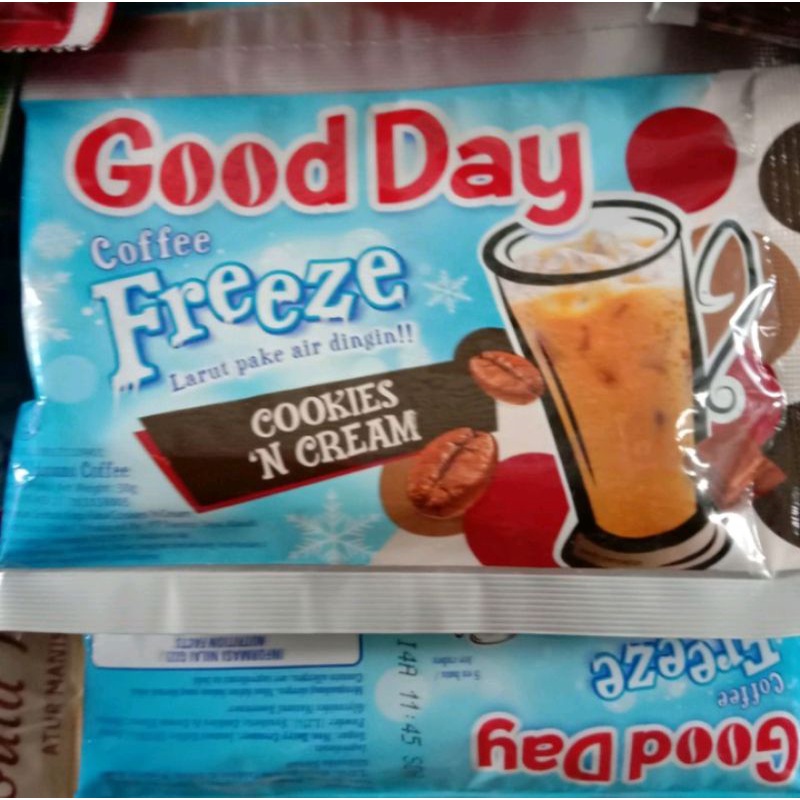 Good Day Freeze 10 x 30gr all varian
