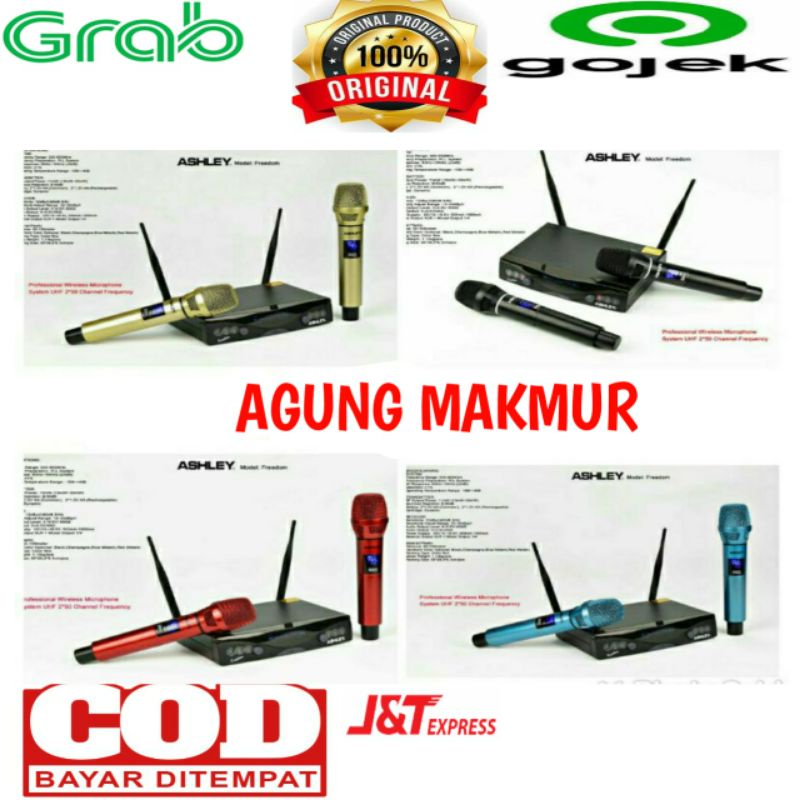 Mic wireless Ashley Freedom ORIGINAL