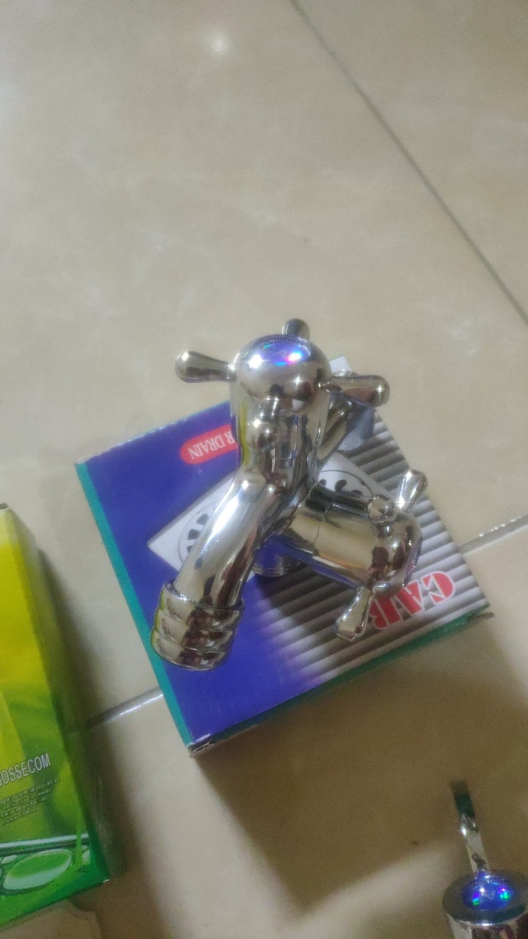 Kran Cabang Stainless Kran Double Sower