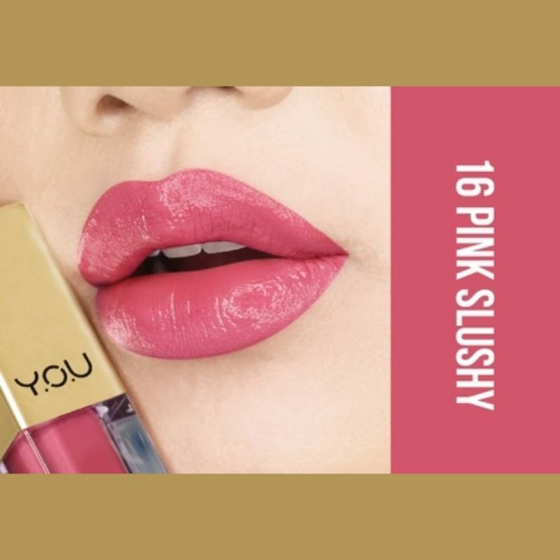 YOU New Rouge Satin Lip Cream - PINK SLUSHY