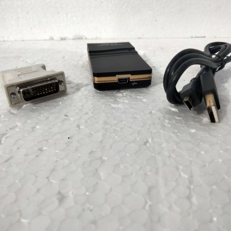 USB 2.0 multi display adapter (dvi / VGA)