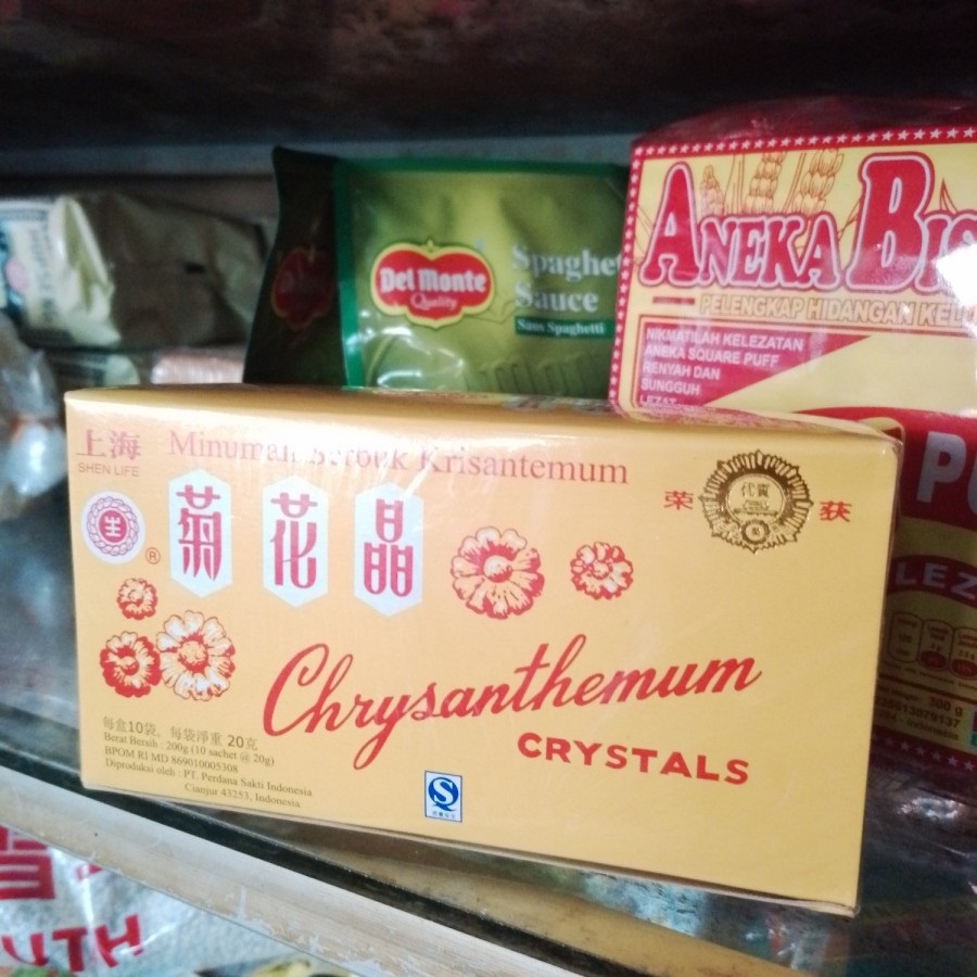 

Minuman pereda panas dalam Chrysanthemum Crystal - isi 10 @20 gr