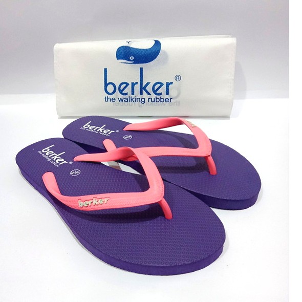 SANDAL JEPIT WANITA / BERKER / BASIC LADIES PURPEL FUSHIA