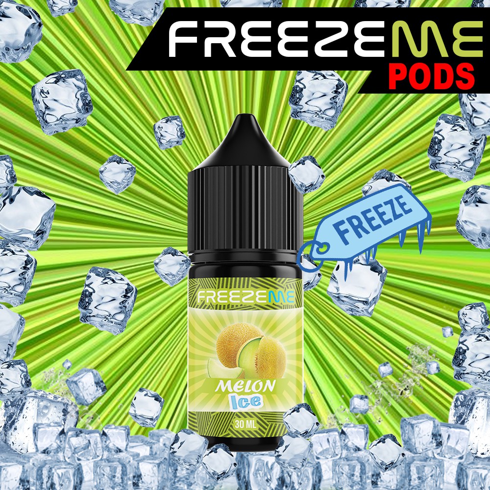 Liquid Premium Pod Freezeme Melon Ice Extra Dingin Shopee Indonesia