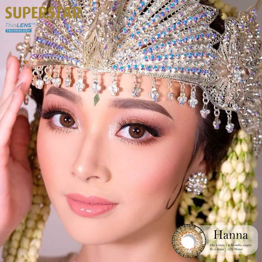 Superstar Hanna lensa warna softlens premium