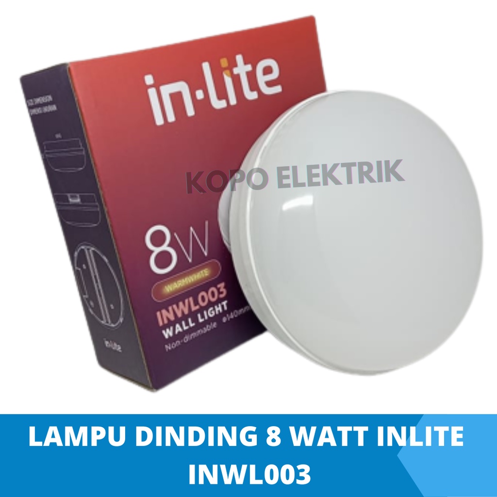 Inlite Lampu Dinding / Wall Light INWL003 8 Watt