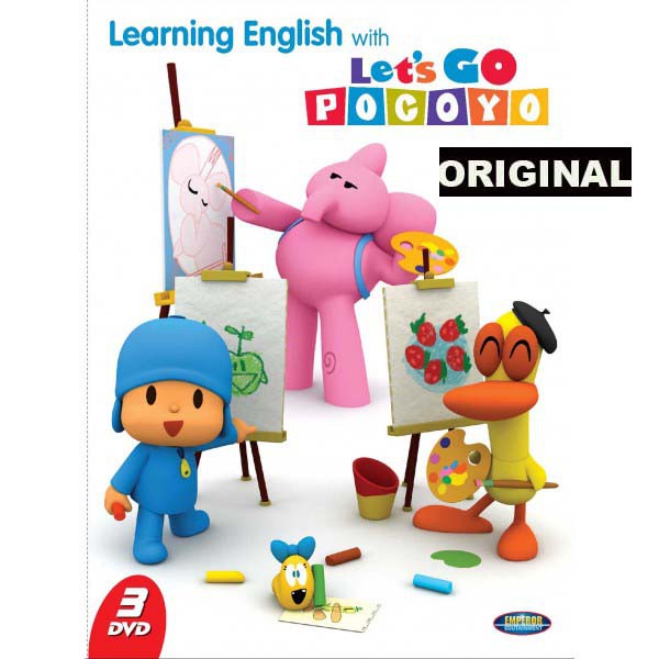 Jual LET'S GO POCOYO Vol 1 - Learning English - Paket DVD Original ...