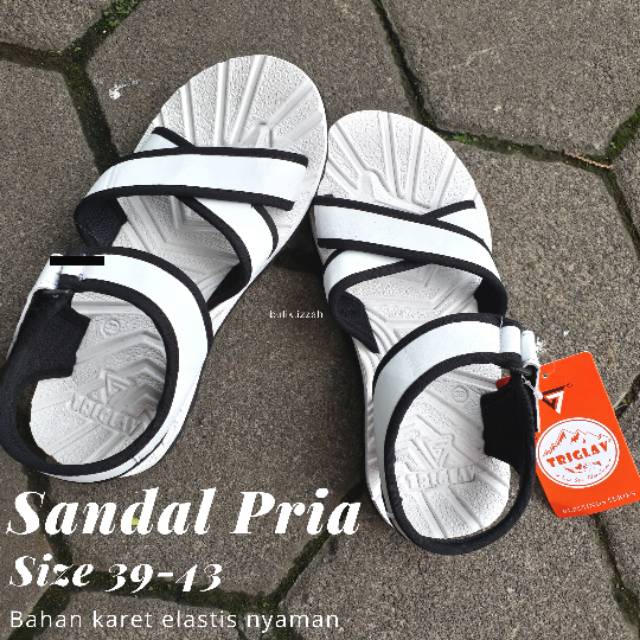 SANDAL MURAH PRIA PUTIH SEPATU ALAS KAKI TERBARU SANDAL HAJI SANDAL UMROH SANDAL KULIT SEPATU KULIT