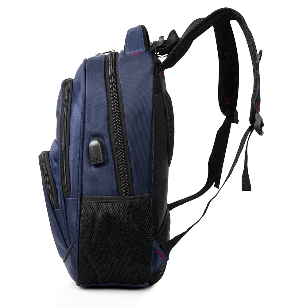 POLO GOLDVERS Tas Ransel Sekolah Pria 16inch Import Backpack Key Lock Free Kabel USB + RAINCOVER - Goldiesbags