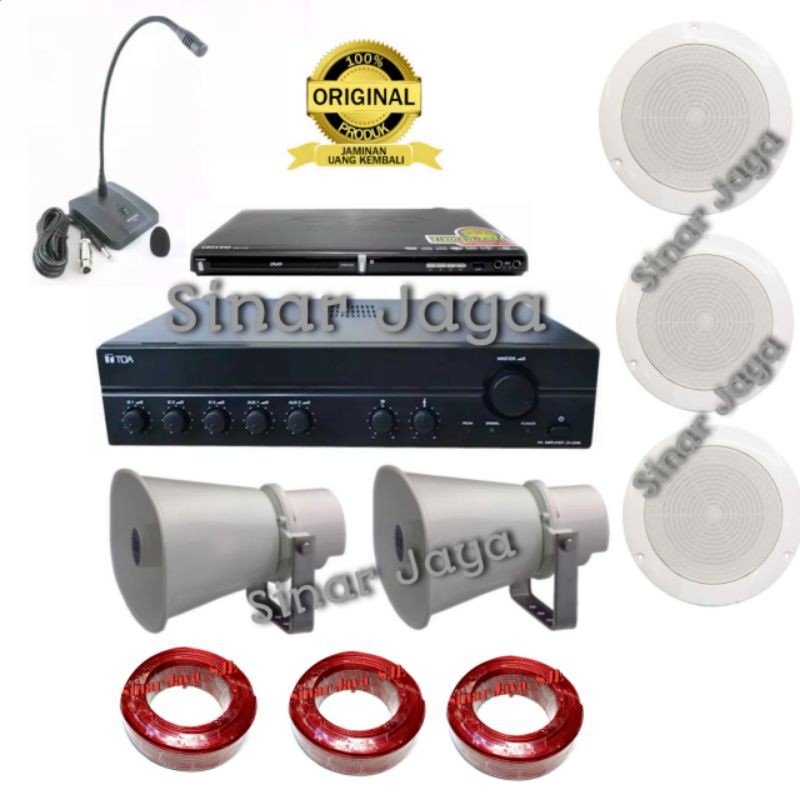 Paket Sound system TOA Kualitas Terbaik Garansi resmi TOA
