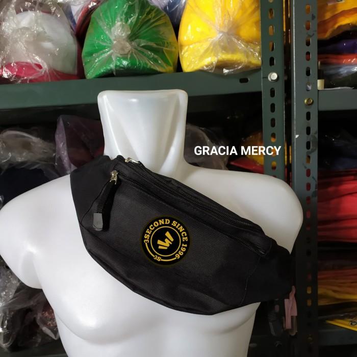 TAS PRIA THREE SECOND SINCE 96 WAIST BAG TAS SELEMPANG