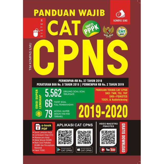 Hots Panduan Wajib Cat Cpns Pppk 2021 2022 Free Bubblewrap Shopee Indonesia