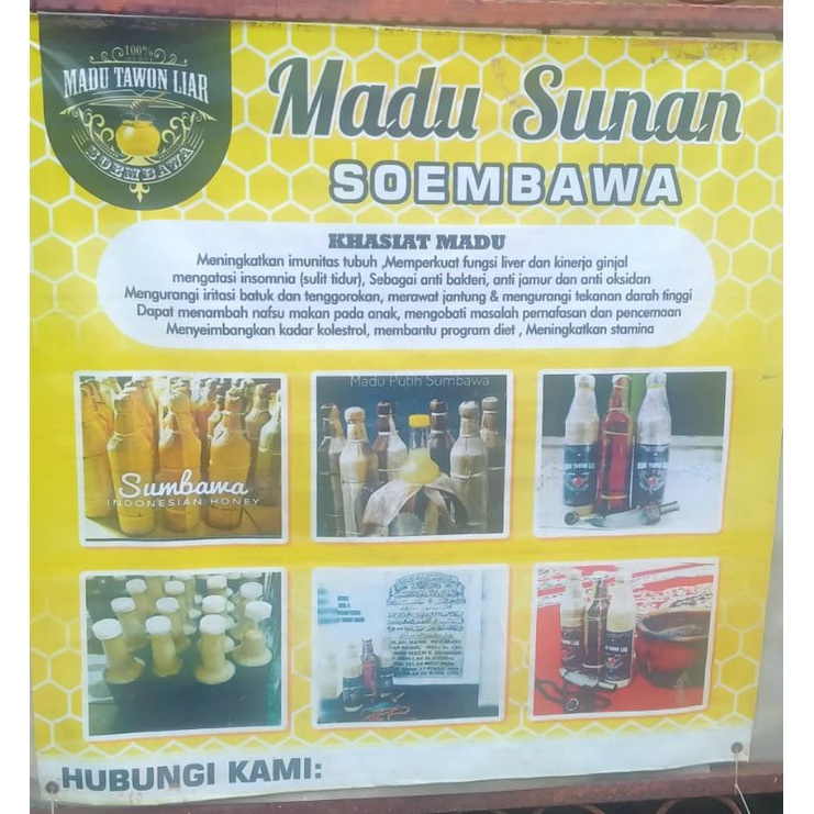 

madu sumbawa coklat