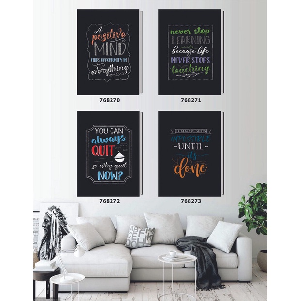 

Buku Tulis / Notebook / A5 Jepang / Typography / Set 2533