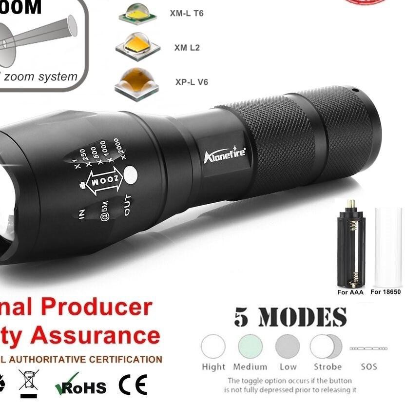 ◙ Senter LED Cree / Senter Terang / ➱