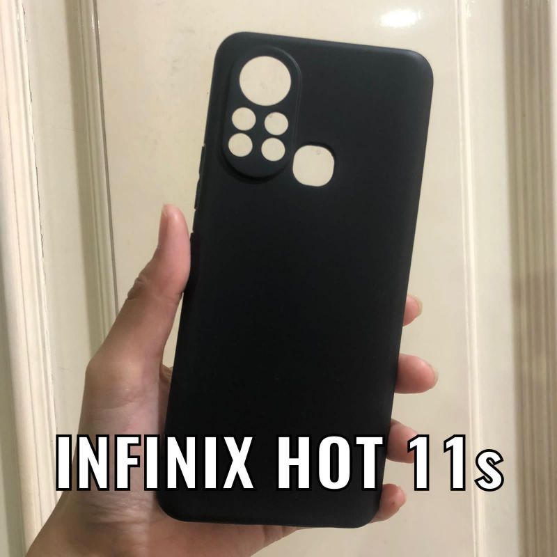 Case infinix Note 30 Pro Note 30 note 11 11s 11 Pro 11 Nfc 10 pro 10 Hot 11 11s HOT 11S Nfc Zero X pro SoftCase Black Slim Matte Protect Camera