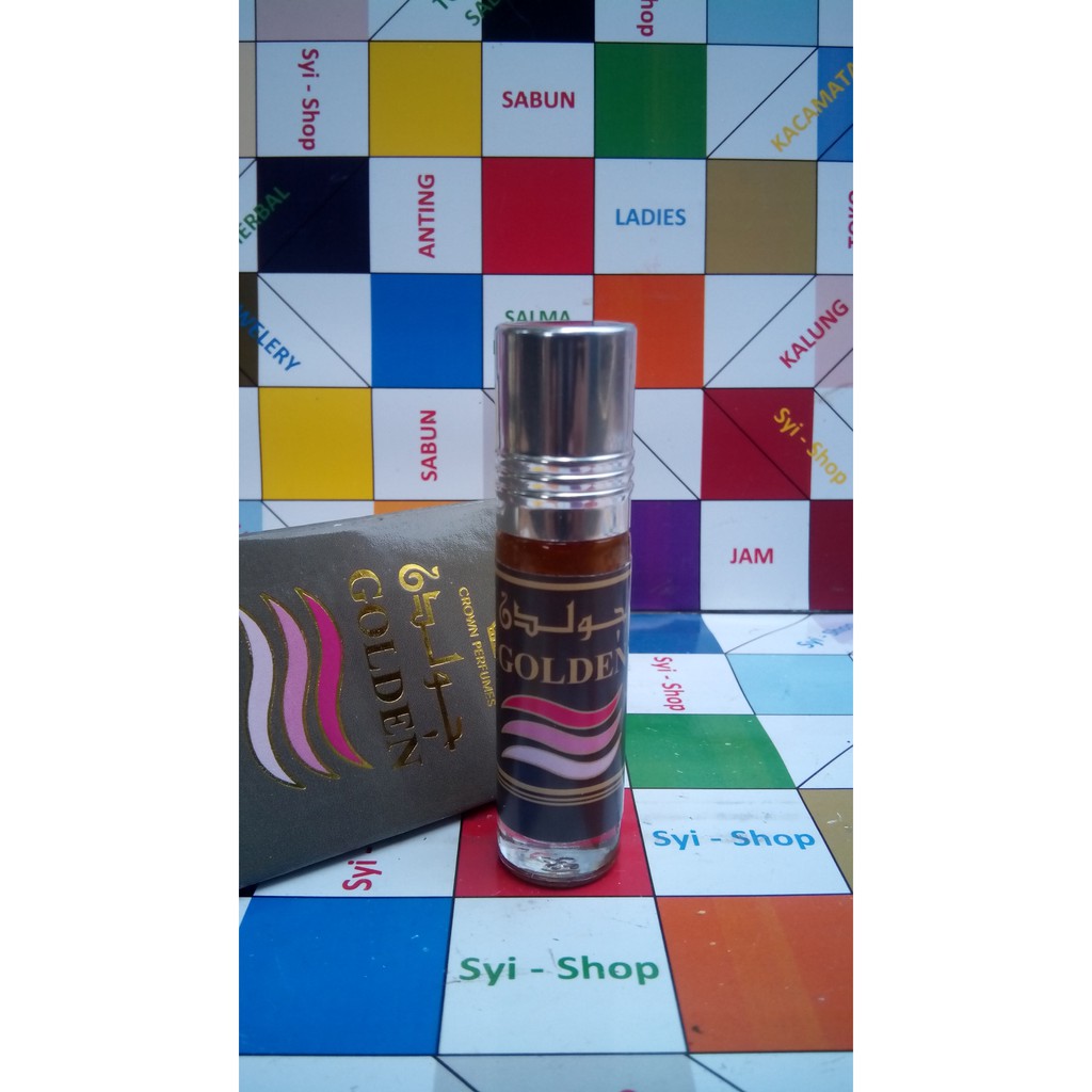 Parfum GOLDEN Non Alkohol Roll On 6 ml