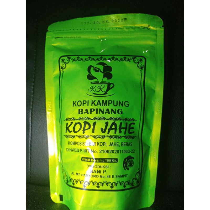 

Kopi jahe khas KALIMANTAN