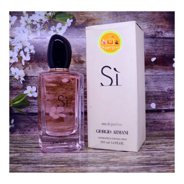si parfum armani composition