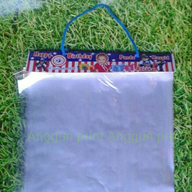 

LABEL PLASTIK SNACK HANBAG CUSTOM ( free plastik)