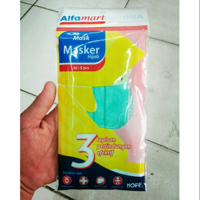 ALFAMART Masker Regular-Hijab..
