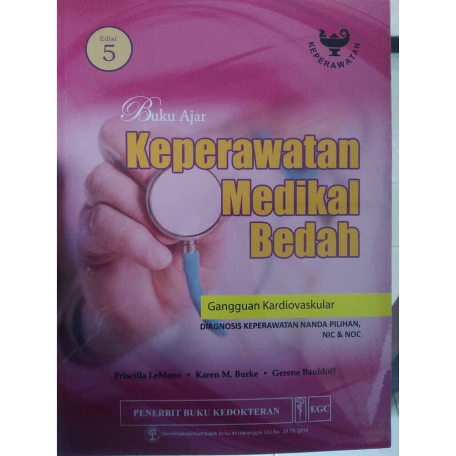 Buku Ajar Keperawatan Medikal Bedah Gangguan Kardiovaskular Edisi 5