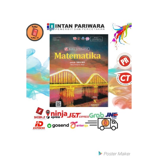 BUKU PR SMA MATEMATIKA WAJIB KELAS 10 SEMESTER 2 LKS INTAN PARIWARA TAHUN 2021 / 2022