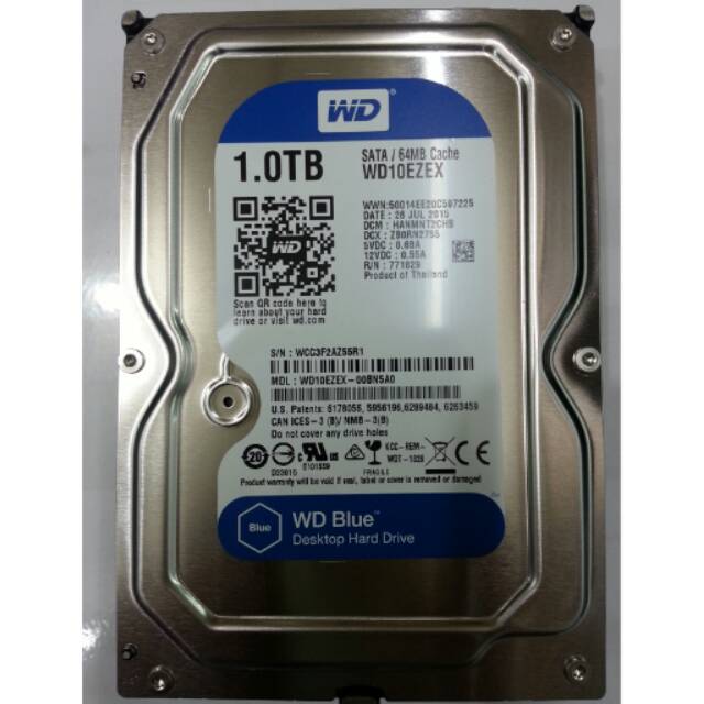 Harddisk (HDD) Internal PC WD 3,5&quot; SATA3 1TB