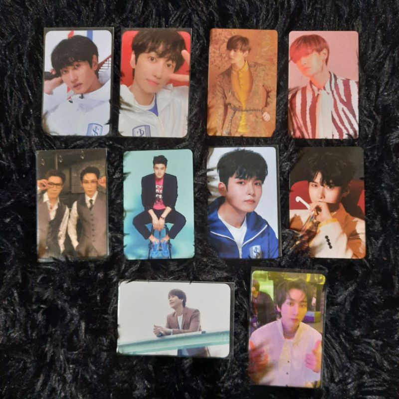 Super junior photocard pc photopack eunhyuk d&e donghae bad liar kihno replay siwon swing kyuhyun ce