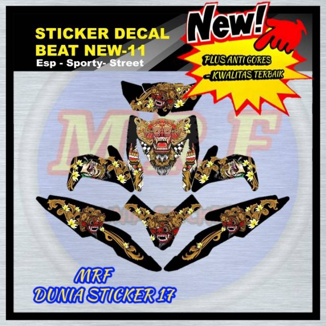 STICKER DECAL BEAT NEW STRIPING BEAT NEW DEKAL STRIPING BEAT NEW STIKER BEAT NEW DEKAL BEAT NEW 11