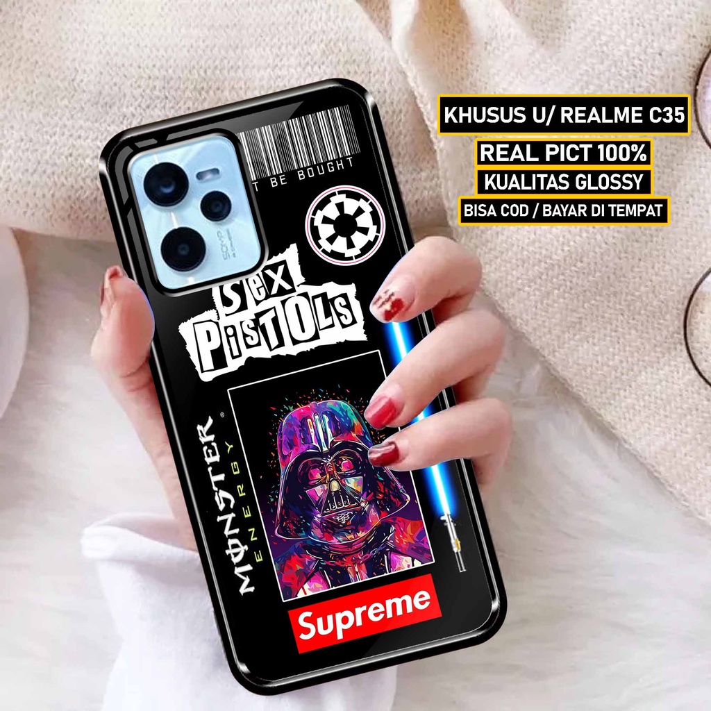 Case Realme C35 - Motif Case [ Starwars 2 ] - Hardcase Realme C35 - Softcase Realme C35 - Cassing El