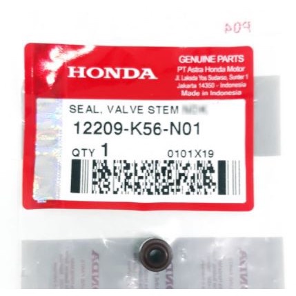 HONDA ORI AHM SEAL VALVE STEM KATUP KLEP SUPRA GTR SONIC 150R CB CBR 150R 12209-K56-N01