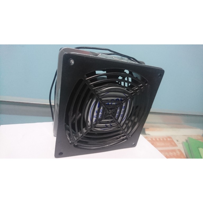 KIPAS COOLING FAN BESI BESAR 12 X 12CM AC 220V POWER AMPLIFIER