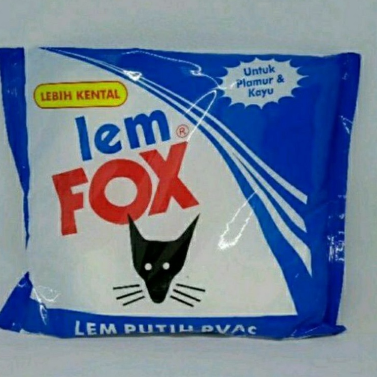 

Lem PVAc Putih Fox 350 Gram Fox Biru Lim Kayu