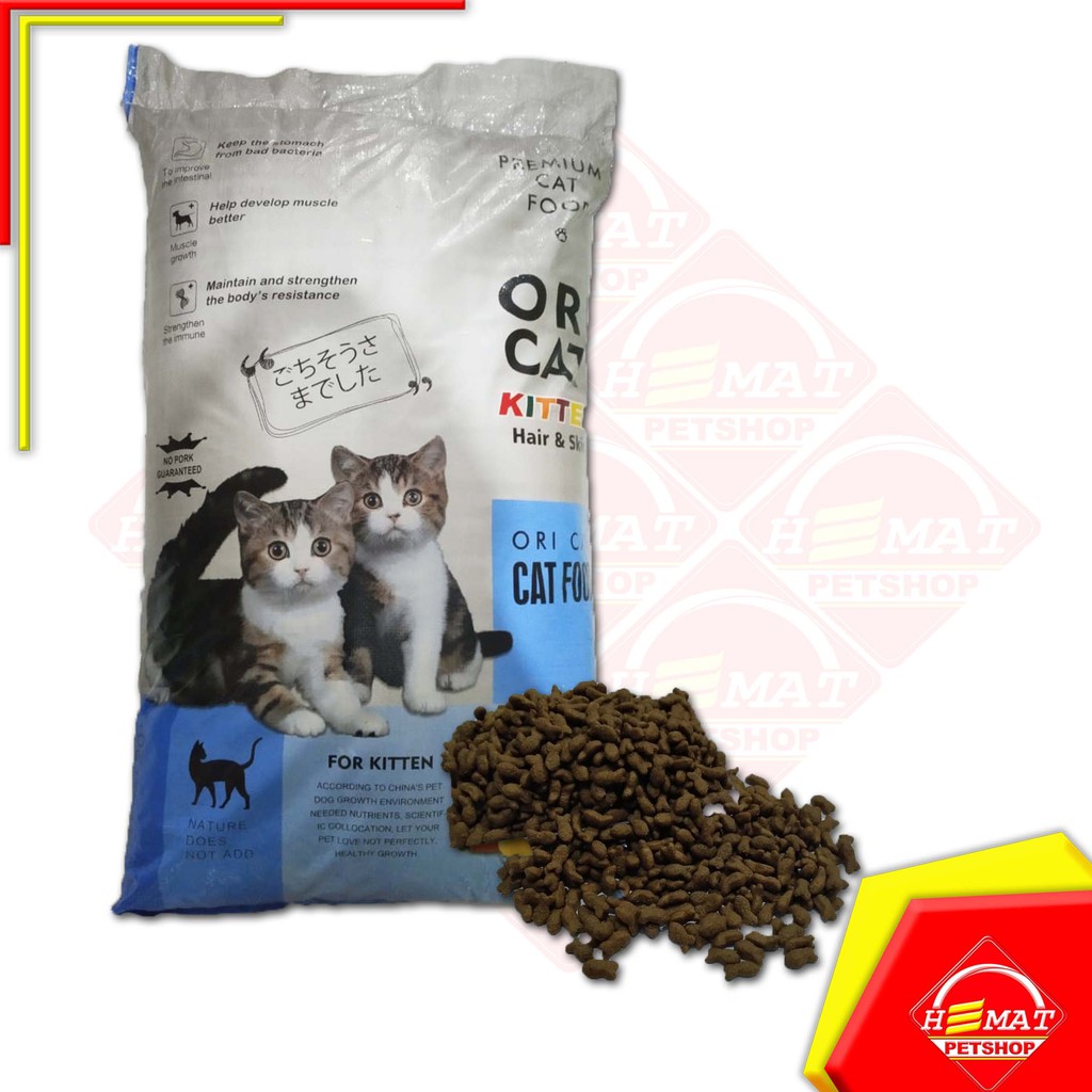 Makanan Kucing Ori Cat Kitten 20 Kg / Cat Food 20kg