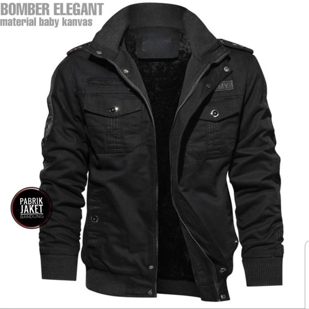 ELEGANT BOMBER || JAKET BOMBER PRIA #ELB