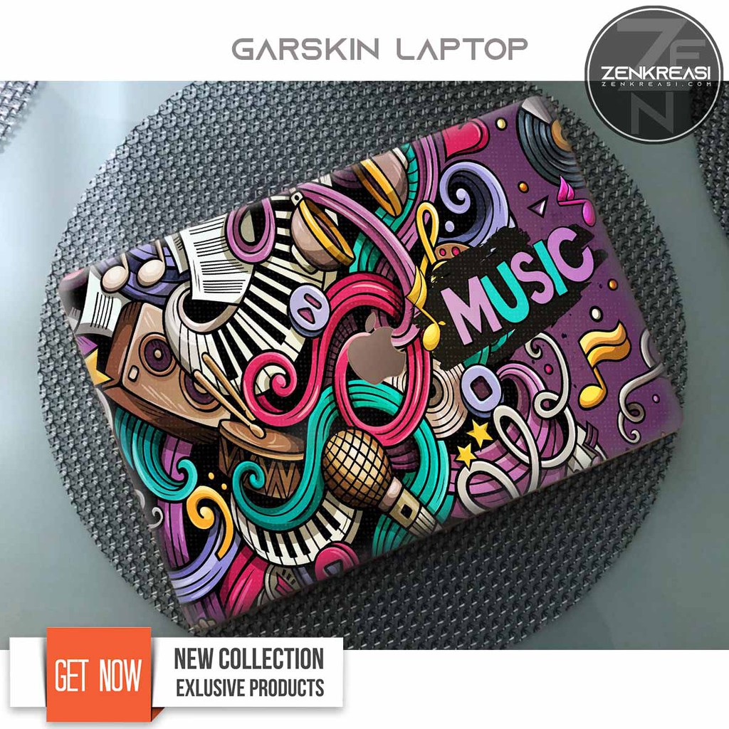 Garskin Laptop | Skin Laptop Musik