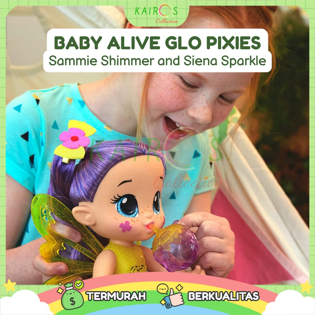 Baby Alive Glo Pixies Doll Siena Sparkle