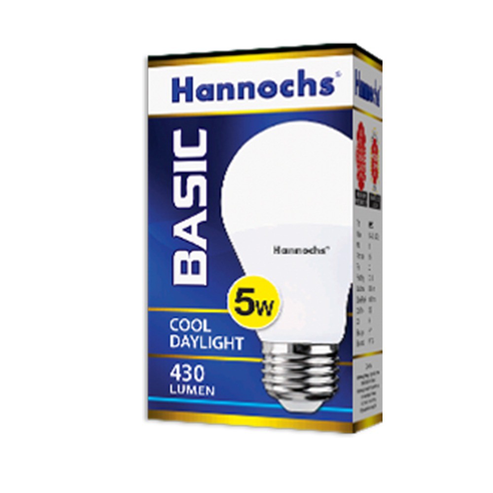Lampu LED Murah Hannochs Basic LED Bulb 5W