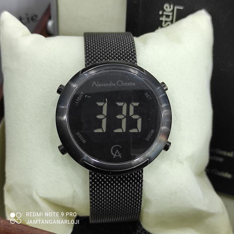 JAM TANGAN WANITA ALEXANDRE CHRISTIE AC 9337 DIGI AC9337 LADIES ORI NEW