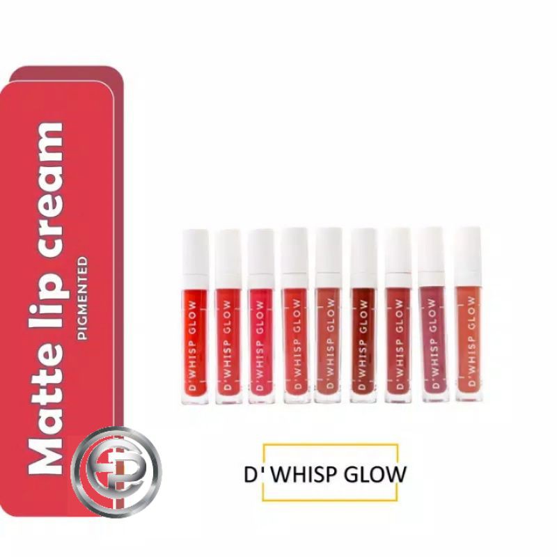[BEST PRODUK-BISA COD] LIPCREAM - LIPMATTE D'WHISP GLOW ELEORACARE