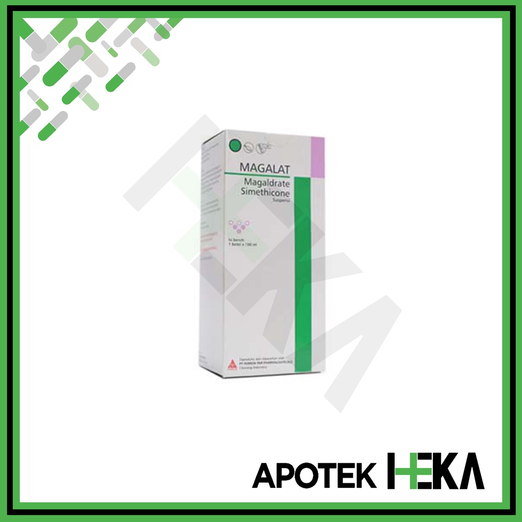 Magalat Suspensi 100 ml - Sirup Obat Maag Lambung (SEMARANG)