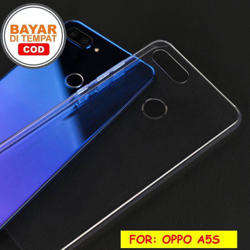 Oppo A5S Mika Transparan Clear Hard Case Hardcase Casing Oppo A5S Mika Transparan Clear Hard Case Hardcase Casing