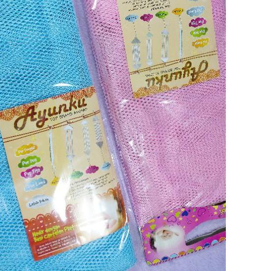 ➲ 1 Pcs Kain Ayun Jaring + kelambu Ayunan Baby AYUNKU murah Tanpa PER. ♬