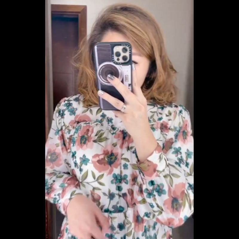 GAMIS CERUTY JUMBO XXL MOTIF BUNGA