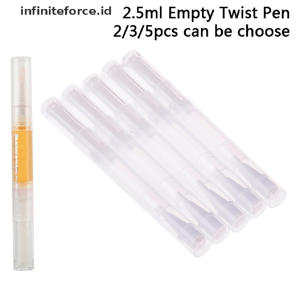 Infiniteforce.id Pena Minyak Kutikula Kosong 2.5Ml Untuk Manicure