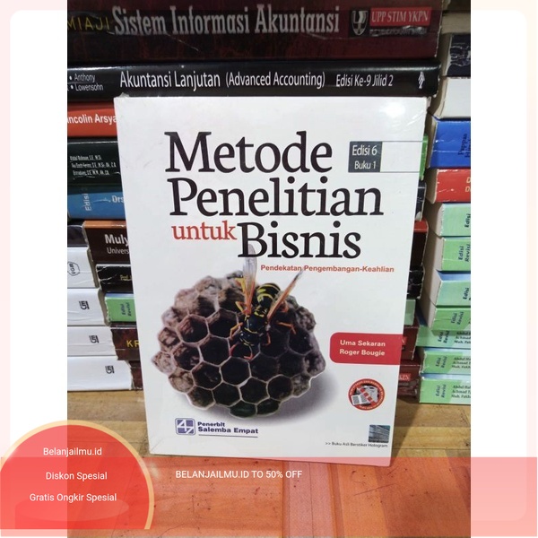 Jual Metode Penelitian Untuk Bisnis Edisi 6 Buku 1 By Uma Sekaran